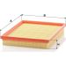Mann & Hummel Luftfilter PKW FIAT C 2569