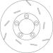 13 482 013 Bremsscheibe HA re DF6321S 13 482 013 Bremsscheibe HA re DF6321S