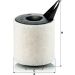 Mann & Hummel Luftfilter PKW BMW 1er C 1370