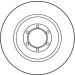 TRW Bremsscheibe DF1707
