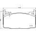 BREMBO Bremsbelagsatz, Scheibenbremse P 50 143 BREMBO Bremsbelagsatz, Scheibenbremse P 50 143