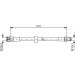 Bremsschlauch VOLVO 940,740,240,960,760 1987476128