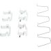 Zubehörsatz, Scheibenbremsbelag 1987474466 Zubehörsatz, Scheibenbremsbelag 1987474466