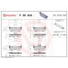 BREMBO Bremsklötze HA P 50 044 BREMBO Bremsklötze HA P 50 044