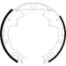 Bremsbacken Jeep Cherokee 2.5-4.0 88 91056500 Bremsbacken Jeep Cherokee 2.5-4.0 88 91056500