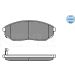 Bremsbelagsatz Kia P. Sorento 02- Mit Sensor MEYLE-ORIGINAL: True to OE 025 240 9217/W