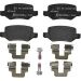 BREMBO Bremsklötze HA P 50 058 BREMBO Bremsklötze HA P 50 058