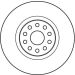 Bremsscheibe Alfa S. 166 2.0-3 DF4059 Bremsscheibe Alfa S. 166 2.0-3 DF4059