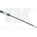 Seilzug, Feststellbremse Vw T. T2 79-92 Le/Pr 904739 Seilzug, Feststellbremse Vw T. T2 79-92 Le/Pr 904739