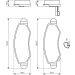 Bremsklötze OPEL,SUZUKI,SUBARU 0 986 494 458 Bremsklötze OPEL,SUZUKI,SUBARU 0 986 494 458