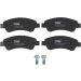 Bremsklötze VA CITROEN Berlingo,Xsara,C2,C3,C4,PEUG 96 COTEC GDB1563