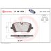 BREMBO Bremsklötze HA P 44 021 BREMBO Bremsklötze HA P 44 021