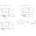 BREMBO Bremsklötze HA FIAT Tipo 15 PRIME LINE P 23 190