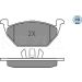 Bremsbelagsatz Vw P. Audi A3 96- Bora/Golf 4 98- Ohne Sensor 025 231 3019/PD Bremsbelagsatz Vw P. Audi A3 96- Bora/Golf 4 98- Ohne Sensor 025 231 3019/PD