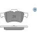 Bremsbelagsatz Nissan/Mazda T. Primera 02-/Focus Ii 025 241 3716/PD Bremsbelagsatz Nissan/Mazda T. Primera 02-/Focus Ii 025 241 3716/PD