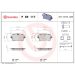 BREMBO Bremsklötze HA P 85 117 BREMBO Bremsklötze HA P 85 117