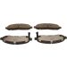 Bremsbelagsatz, Scheibenbremse QUARO SILVER CERAMIC QP4252C
