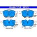 Bremsbelagsatz Opel P. Adam/Astra/Combo/Corsa/Meriva/Zafira 04 13.0460-7179.2