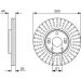 Bremsscheibe 0 986 479 668 Bremsscheibe 0 986 479 668