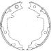 Handbremsbacken Jeep Compass/Patriot/Dodge Caliber 91073400 Handbremsbacken Jeep Compass/Patriot/Dodge Caliber 91073400