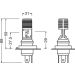 Osram LEDriving® HL EASY HS1 12V PX43t-38 6000K Weiß 1 Stück