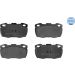 Bremsbelagsatz Landrover P. Defender 90-16 252151918 Bremsbelagsatz Landrover P. Defender 90-16 252151918