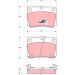 Bremsklötze HA MITSUBISHI Pajero 98 COTEC GDB3239 Bremsklötze HA MITSUBISHI Pajero 98 COTEC GDB3239