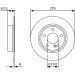 Bremsscheibe MERCEDES A,B-Klasse 0 986 479 A03 Bremsscheibe MERCEDES A,B-Klasse 0 986 479 A03