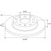 VALEO Bremsscheibe 672546 VALEO Bremsscheibe 672546