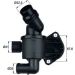 Integralthermostat Audi A4,A6 2.0 TDI 07 BEHR TI 34 87
