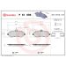 BREMBO Bremsklötze VA P 61 096