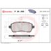 BREMBO Bremsklötze VA P 24 203