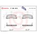 BREMBO Bremsklötze HA P 83 015 BREMBO Bremsklötze HA P 83 015