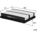 FILTRON Luftfilter AP 182/9