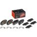 BREMBO Bremsklötze Xtra VA P 30 073X BREMBO Bremsklötze Xtra VA P 30 073X