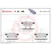 BREMBO Bremsklötze VA P 24 188 BREMBO Bremsklötze VA P 24 188