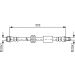 Bremsschlauch MERCEDES 1987481751