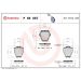 BREMBO Bremsklötze VA P 85 067 BREMBO Bremsklötze VA P 85 067