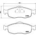 BREMBO Bremsklötze VA P 24 037 BREMBO Bremsklötze VA P 24 037
