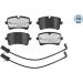 Bremsbelagsatz Vw T. A4/A5/Q5 07- 2.0-4.0/Quattro Disc 330Mm Mit Sensor MEYLE-PD: Advanced performance and design 025 246 0617/PD Bremsbelagsatz Vw T. A4/A5/Q5 07- 2.0-4.0/Quattro Disc 330Mm Mit Sensor MEYLE-PD: Advanced performance and design 025 246 0617/PD
