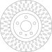 40 481 066 Bremsscheibe VA DF6522 40 481 066 Bremsscheibe VA DF6522