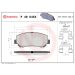 BREMBO Bremsklötze Xtra VA P 49 045X
