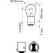 P21W 12V.21/4W.BAZ15d Blink- und Bremslicht 12594B2