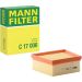 Mann & Hummel Luftfilter PKW FORD Fiesta,MAZDA 2 07 C 17 006