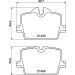 BREMBO Bremsklötze HA P 06 114