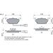 Bremsklötze AUDI,SEAT,SKODA,VW 0 986 494 524 Bremsklötze AUDI,SEAT,SKODA,VW 0 986 494 524