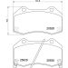 BREMBO Bremsklötze VA OPEL Corsa E 14 PRIME LINE P 59 094