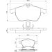 Bremsklötze OPEL,SAAB 0 986 424 488