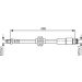 Bremsschlauch ALFA,FIAT 1987481543