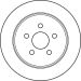 Bremsscheibe Chrysler T. Neon/Pt Cruiser/Sebring 1.6-2.7 94-10 DF4533 Bremsscheibe Chrysler T. Neon/Pt Cruiser/Sebring 1.6-2.7 94-10 DF4533